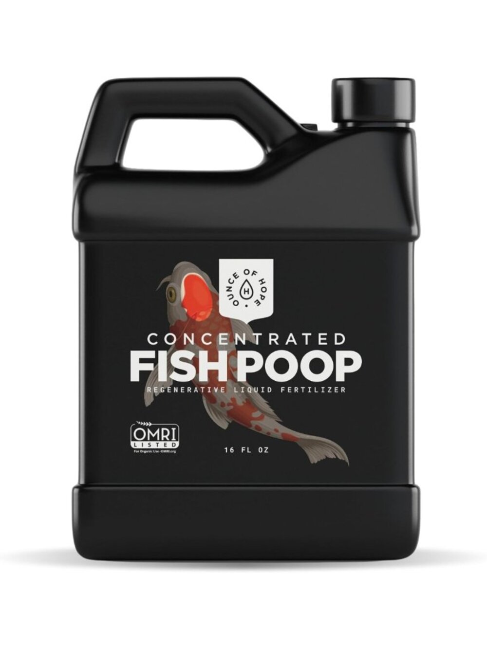 Organic Liquid Fertilizer - Concentrated Fish Waste for Indoor Plants & Gardens
